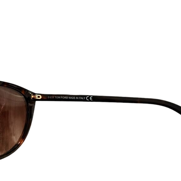 Tom Ford Gina Cat Eye Sunglasses 57MM Dark Havana Tortoise Shell main image 3